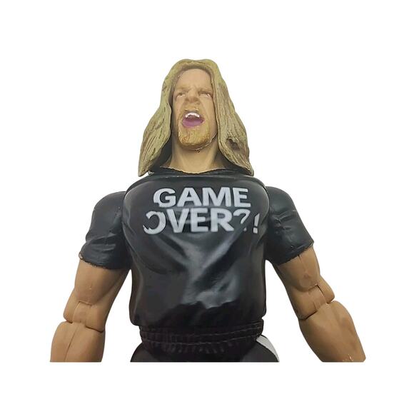 WWE Jakks Pacific Triple H HHH Game Over Action Figure 1999 Wrestling Titan Tron - Picture 3 of 4